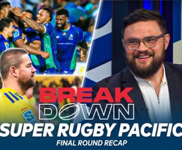 So MANY story lines from the final regular round of #SuperRugbyPacific 😍 | The Breakdown 4th June