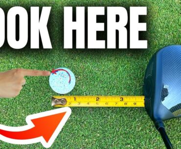 EYE OPENING TIP SO YOU'LL NEVER SLICE DRIVER AGAIN!