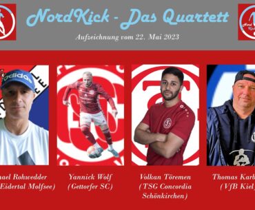 NordKick - Das Quartett - Mai 23 mit Yannick Wolf, Michael Rohwedder, Thomas Karbsch, Volkan Töremen