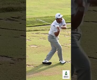 Unleashing the Lefty Magic Hideki Matsuyama's Joyful Display at The Memorial Tournament 2023 #Shorts