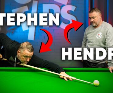 Stephen Hendry Plays A Frame Against HIMSELF!