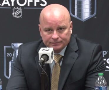 Jim Montgomery on Bruins 6-2 Win Over Panthers | Bruins vs Panthers Game 4 Postgame Interview