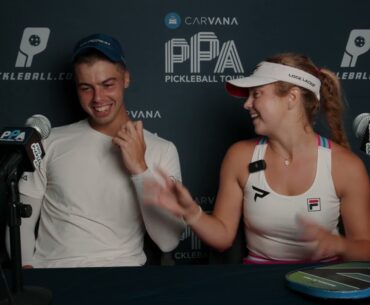 Anna Leigh Waters & Ben Johns Talk Advancing To Championship Sunday