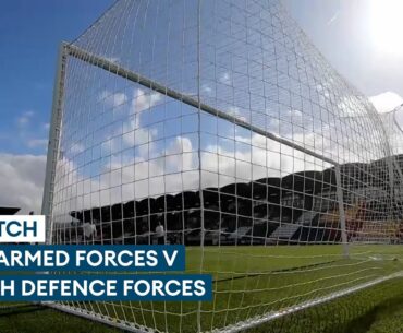 UK Armed Forces Men v Irish Defence Forces Men LIVE – Forces football