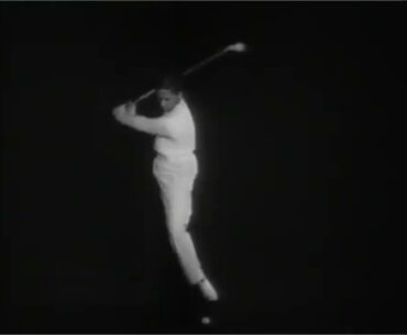 Legendary Golfer Bobby Jones Explains How "Good Form in Golf Means Efficiency"