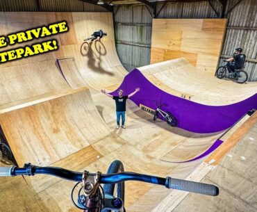 We Ride Matt Jones' Private Skatepark!
