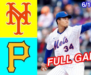 New York Mets vs Pittsburgh Pirates [FULL GAME HIGHLIGHTS] June 10, 2023 | MLB Highlights 2023