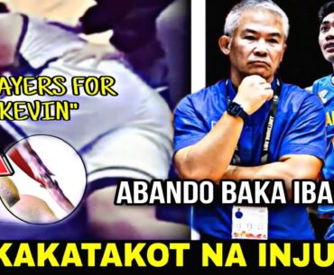 NAKAKALUNGKOT NA SINAPIT! GOODBYE KEVIN FERRER! RHENZ ABANDO BAKA IBANGKO NI COACH CHOT!| PBA GILAS