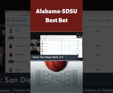 Alabama-SDSU: Best Bet #shorts