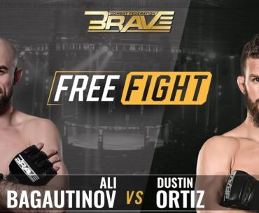 FREE MMA Fight | Ali Bagautinov vs Dustin Ortiz | BRAVE CF 50