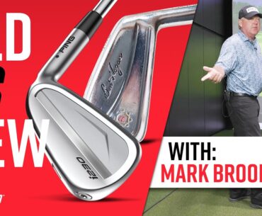 OLD vs NEW Golf Irons Testing with Mark Brooks