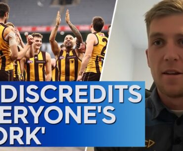 Dylan Moore hits back at earlier 'tanking' calls against the Hawks - RD13 recaps - Sunday Footy Show