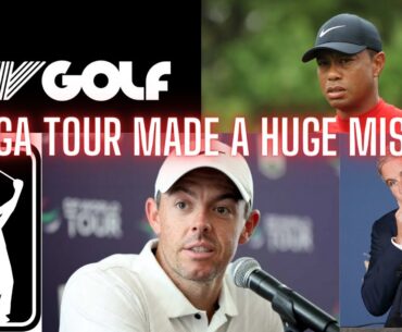 PGA Tour & LIV Golf Merge ...Rory & Tiger Are Outraged!
