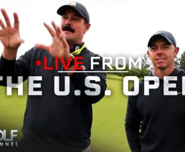 Rory McIlroy discusses strategies for the U.S. Open greens | Live From the U.S. Open | Golf Channel