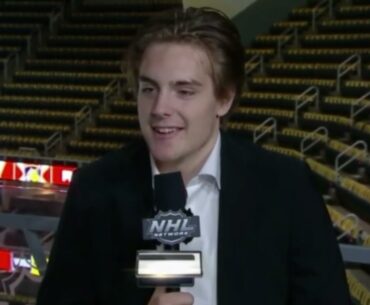 Top Prospects Adam Fantilli and Leo Carlsson join NHL Network for a quick discussion