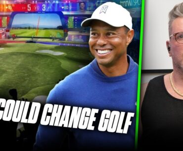 Tiger Woods Indoor Golf League Looks INSANE, Could Change Golf Forever | Pat McAfee Reacts