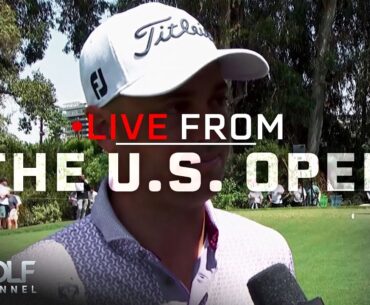 Justin Thomas: All about execution at 'very scoreable' LACC | Live From the U.S. Open | Golf Channel