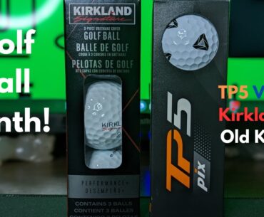 Can the new Kirkland Signature Golf ball beat the TP5? | Golf Ball Month