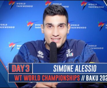 SIMONE ALESSIO INTERVIEW // 2023 BAKU WORLD CHAMPION (M-80KG)