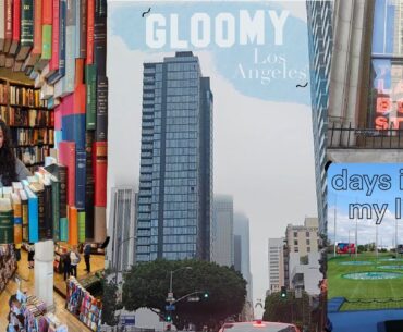 Gloomy LA Vlog : First Time at the Last Bookstore, Company Retreat at Top Golf & 562 Flea Market