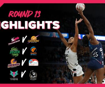 Suncorp Super Netball Highlights - Round 13