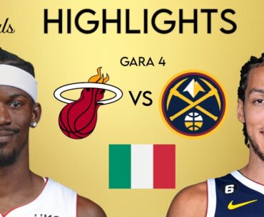 SUPER AARON GORDON IN GARA 4 (Highlights NBA ITA Heat vs. Nuggets, 9 Giu) (Tranquillo, Pessina)