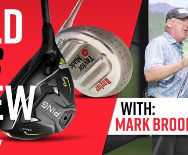OLD vs NEW Golf Clubs Testing with Mark Brooks