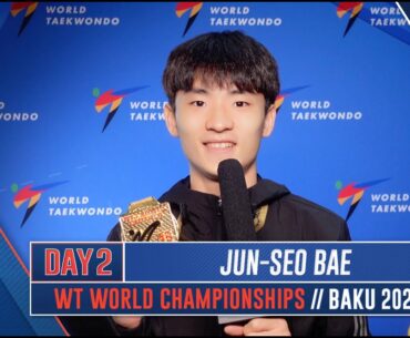 JUN-SEO BAE INTERVIEW // 2023 BAKU WORLD CHAMPION (M-58KG)