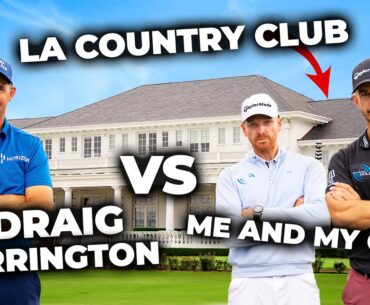 Can Me And My Golf BEAT Padraig Harrington In A 9 Hole Match At LACC?!