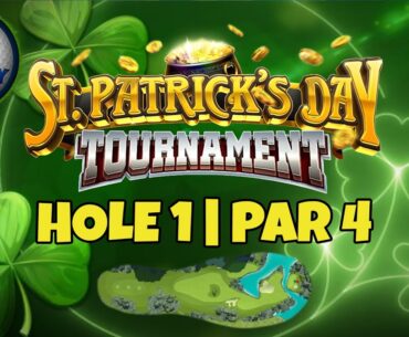 Master, QR Hole 1 - Par 4, EAGLE - St Patricks Day Tournament, *Golf Clash Guide*