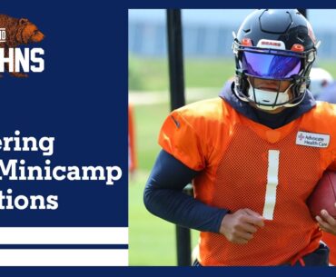 Biggest lingering Bears questions after minicamp with Kevin FIshbain | Hoge & Jahns