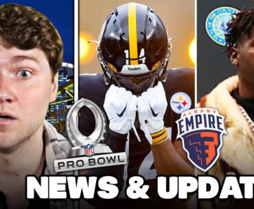 George Pickens Says He Was SNUBBED From The Pro Bowl + AB Does Not Make Albany Empire Debut..