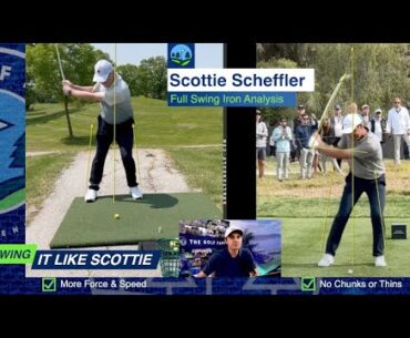 Scottie Scheffler Swing Analysis | Slide & Tilt? BEST Ball Striker in 2023