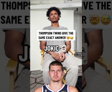 Thompson Twins gave the same answer #shorts
