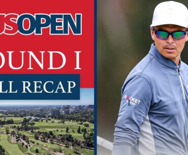 2023 U.S. Open ROUND 1: Rickie Fowler & Xander Schauffele Sit A TOP Of Leaderboard I FULL RECAP