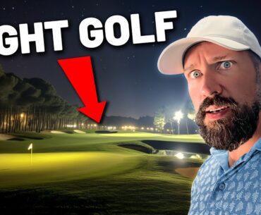 Night Golf In Turkey is UNREAL