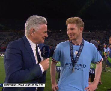 Kevin De Bruyne Talks Injury Troubles After Short-Lived #UCLfinal...But The Celebrations Will Help 🏆