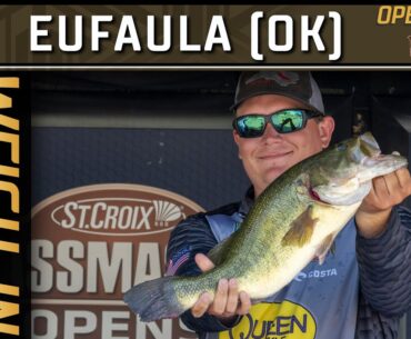 Weigh-in: Day 1 at Lake Eufaula, Oklahoma (2023 Bassmaster OPENS)