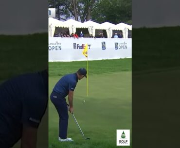 Unbelievable Recovery: Justin Rose Conquers a Tough Lie at RBC Canadian Open 2023 #Shorts