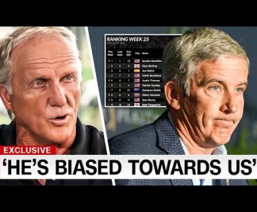 Greg Norman Goes CRAZY On The LIV Golf SNUB..