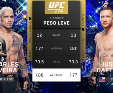 Charles "do Bronxs" Oliveira x Justin Gaethje | LUTA COMPLETA | UFC 289