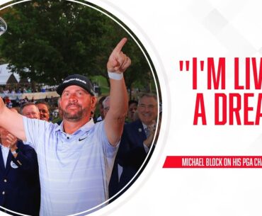 Michael Block stole the show at the PGA Championship