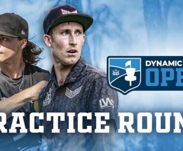 Ricky Wysocki teaches Carter Ahrens how to WIN at DDO Practice Round at ECC | Dynamic Discs Open