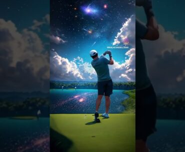 Golf galaxy #golf #golflife #golfswing #golfer #lefty #golfyoutube #aiart #golfplayer #shorts
