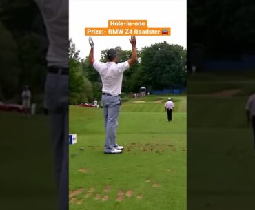 Unbelievable Hole-in-one at PGA tour #golf #shorts #holeinone