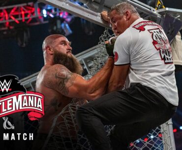 FULL MATCH - Braun Strowman vs. Shane McMahon — Steel Cage Match: WrestleMania 37 Night 1