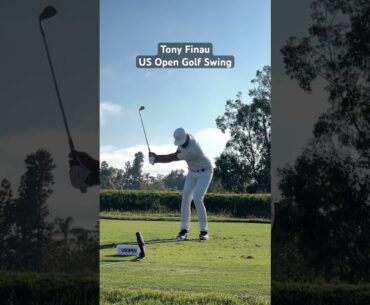 Tony Finau US Open Golf Swing Wedge Shot