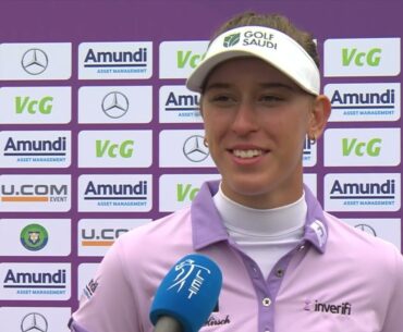 Chiara Noja posts a 68 (-4) on day two at the Amundi German Masters