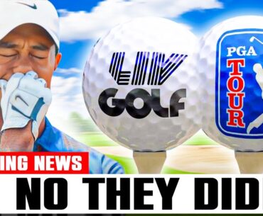 Players' INITIAL reaction to the PGA LIV merger