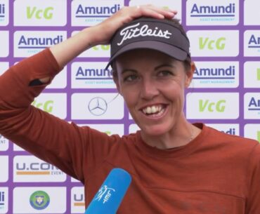 Meghan MacLaren reflects on another solid day at the Amundi German Masters